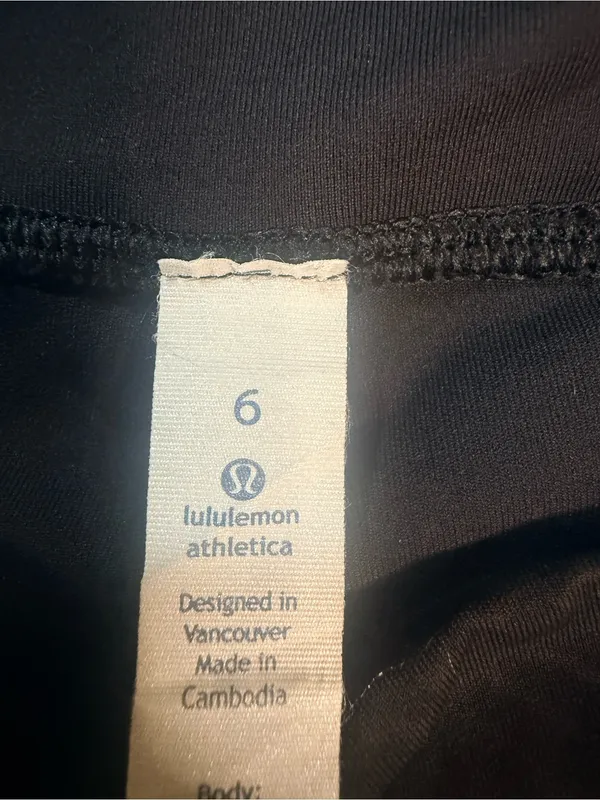 lululemon athletica Black Athletic Leggings - Size 6 - Image 12