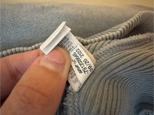 aerie Oversized Crewneck Sweatshirt - Light Blue - Image 5