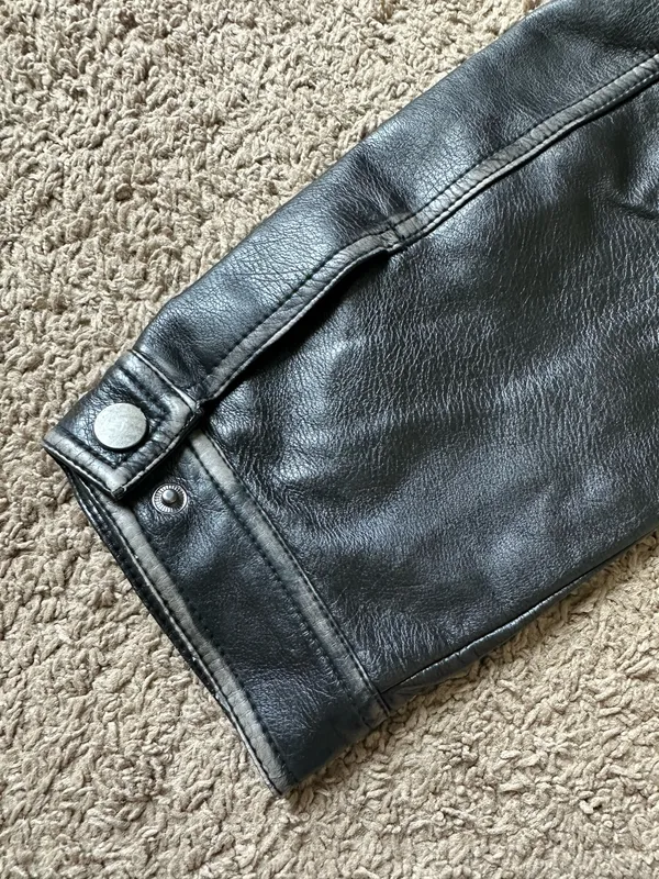 INC Leather Jacket - Image 4
