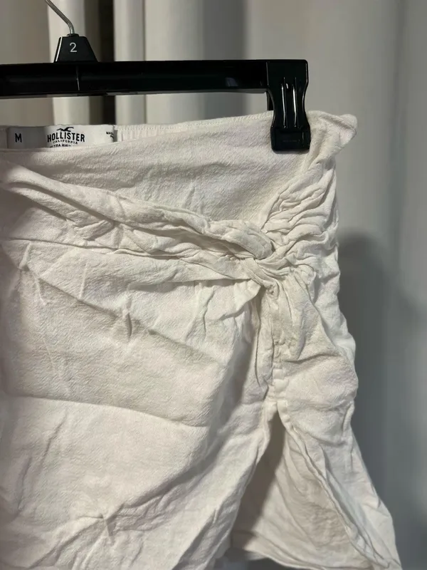 Hollister White Skirt Mini - Image 2