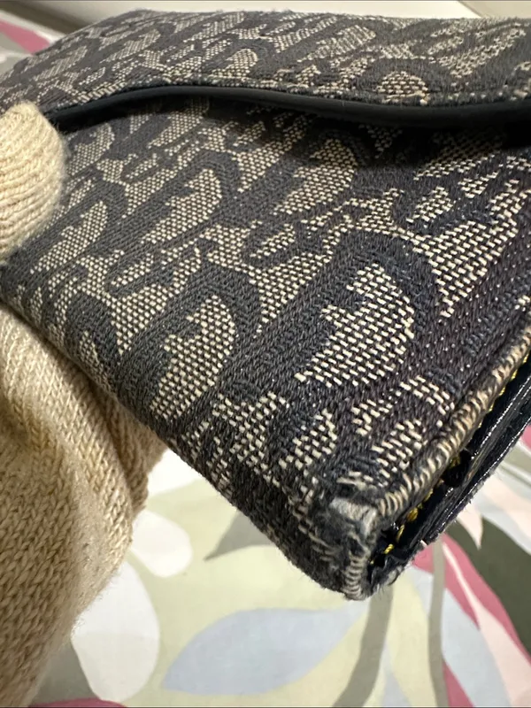 Christian Dior Denim 'Saddle' Wallet - Image 11