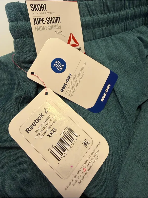 Reebok Legacy Skort Jupe Shorts - Image 2