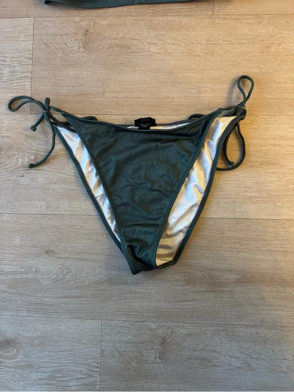 Pacsun - La Hearts Olive Green Tie-Side Bikini Set - Image 4