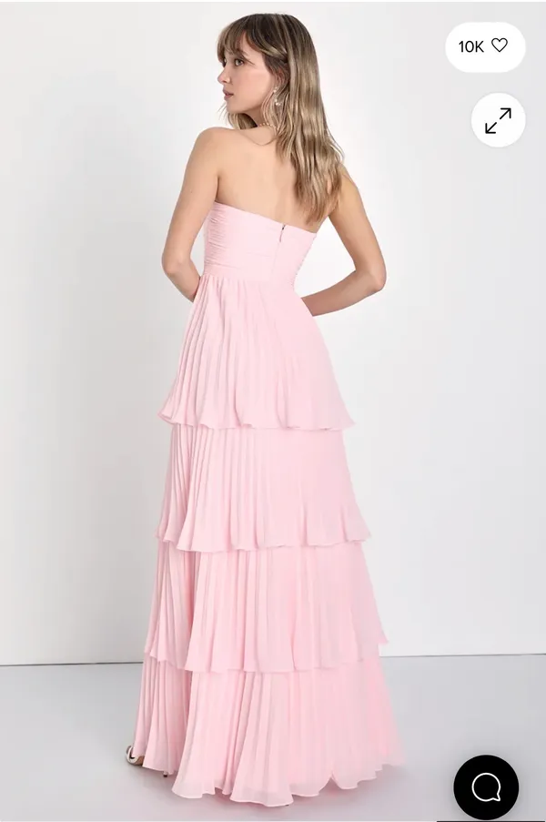 Lulus Prom Dress in Pink - Image 2