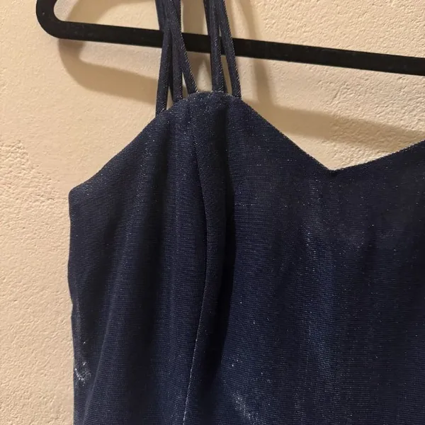 VTG Shimmer Mini Prom Dress - Image 2
