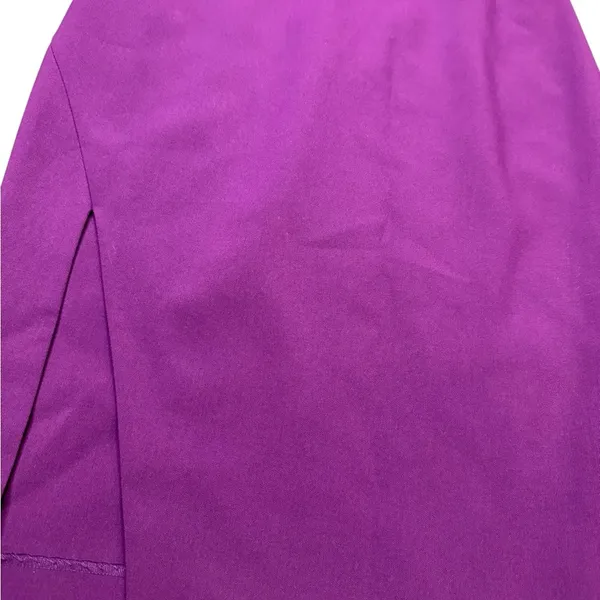 💜 Likely Packard One Shoulder Dress 💃 Plum Purple‎ Bodycon Midi NWT Size 4 ✨ - Image 5