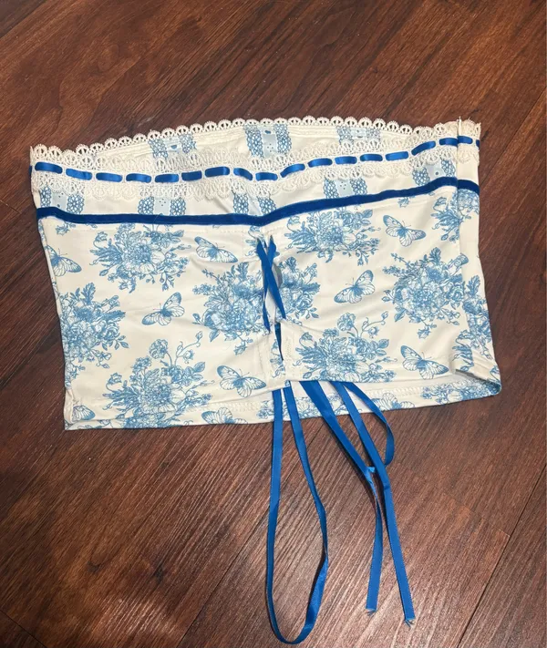 Tube top Blue - Image 2