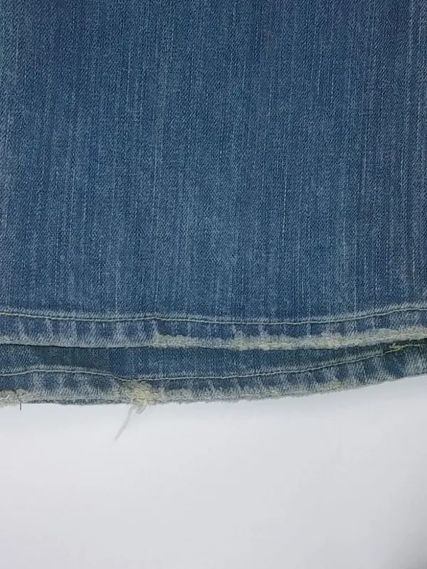 American Eagle 0 29 Hipster Medium Wash Distressed Jeans - Image 3