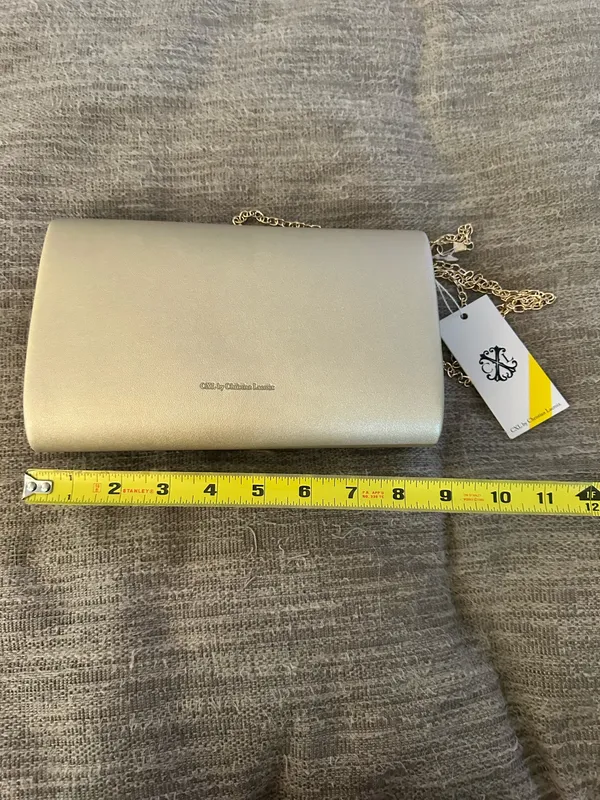 CXL by Christian Lacroix couch with detachable crossbody chain - Image 2