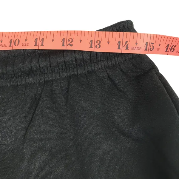 ALO Yoga Accolade Straight Leg Sweatpant Sz XL Black Fleece Inside Unisex Lounge - Image 9