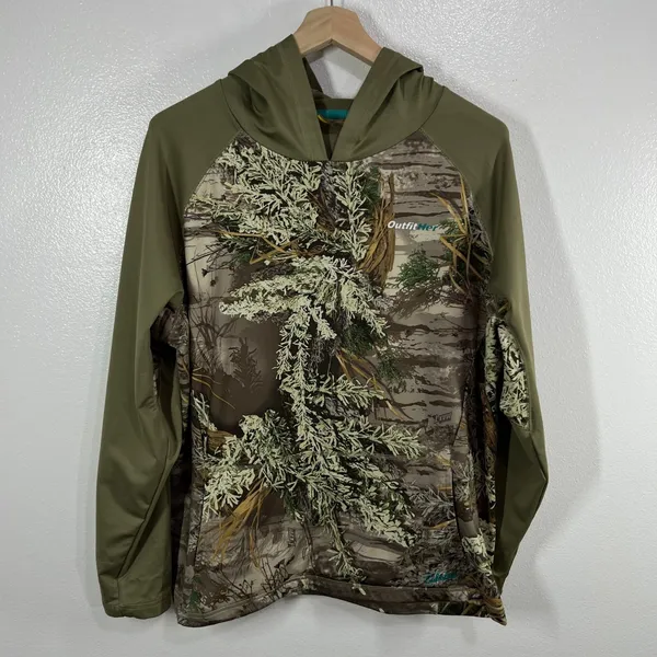 Cabela's Hoodie Camo‎ Advantage NK4 OutfitHER Pullover Hunting Outdoors - Image 2