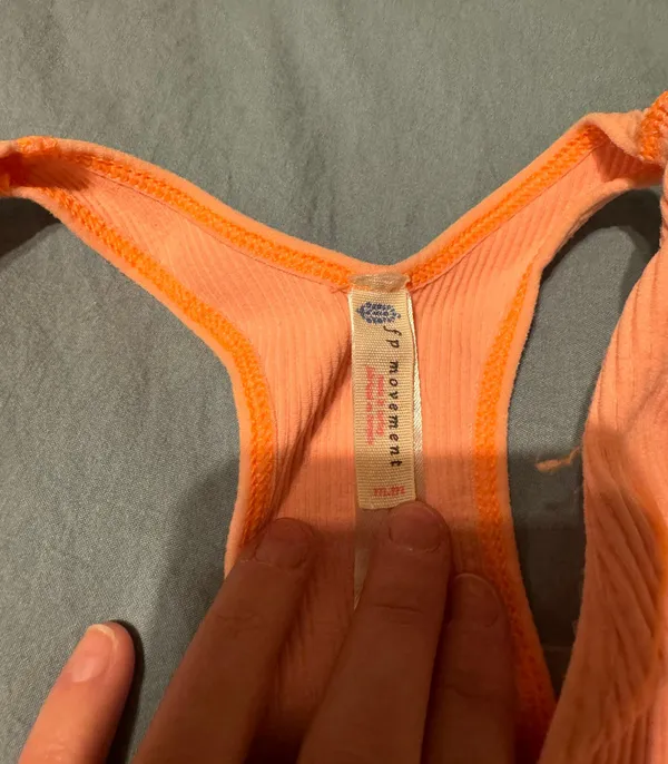 Free People Orange Crop - Image 3