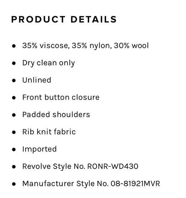 Torn By Ronny Kobo Vianne Long Sleeve Rib Knit Midi Dress - Image 6