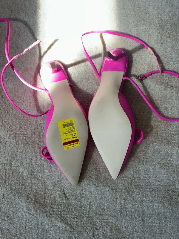 Pink Steve Madden Kitten Heels - Image 3
