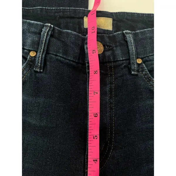 Mother High Waisted Lookers‎ Dark Wash Size 25 - Image 8
