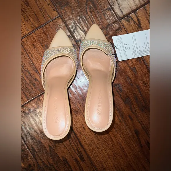Brand New The Drop Heals Tan Size 8 - Image 6