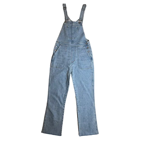 • H P • Free People Boyish‎ The Theo Denim Overall Prospect Wash 27 $228 - Image 2