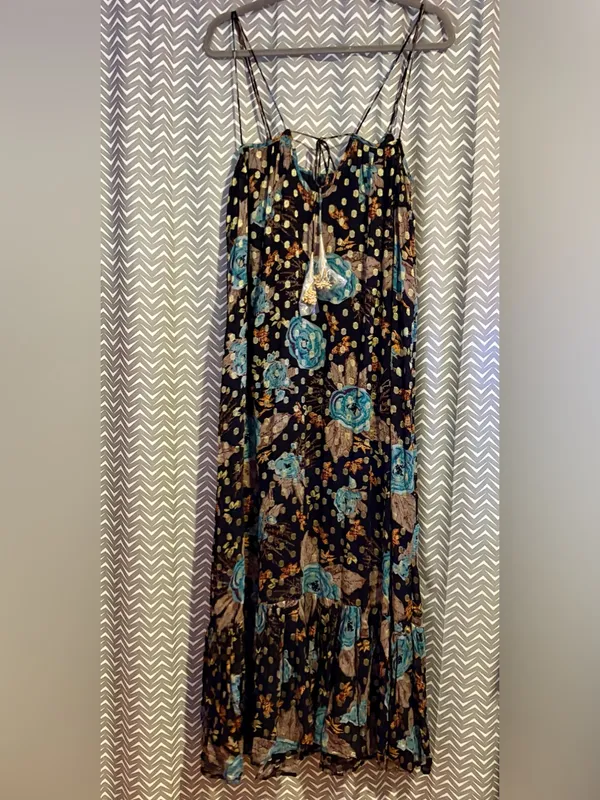 NWT Natural Life | Alice Metallic Maxi Dress, Small - Image 6