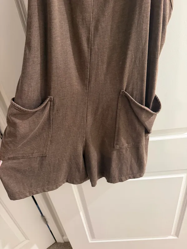 Jumpsuit shorts Brown Size XL - Image 2