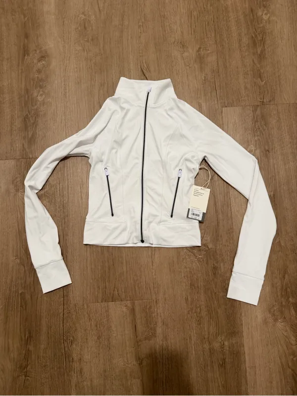 VUORI ALLTHEFORMS FITNESS JACKET - White - Image 6