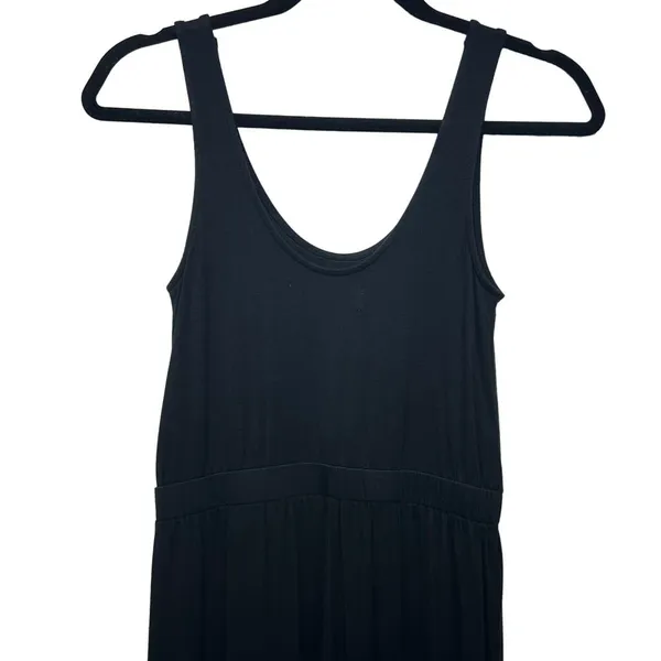 Abercrombie & Fitch Sleeveless Black Womens Jumpsuit XS Scoop Neck Stretch Soft - Image 11