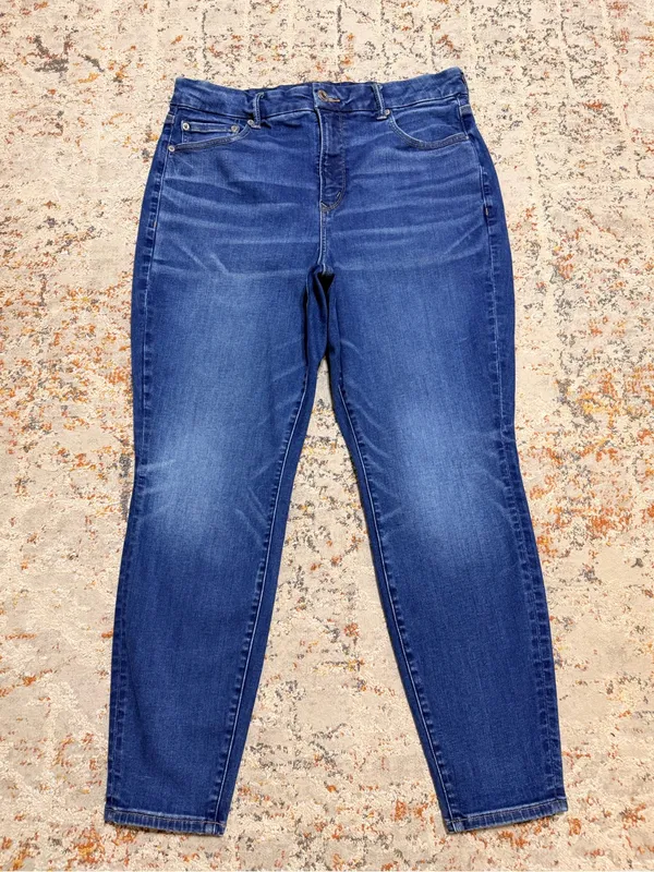 American Eagle curvy high rise jegging jeans size 14 short - Image 11
