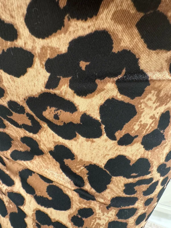 Satin cheetah dress Windsor  - Image 3