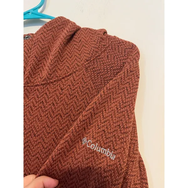 Columbia Fleece Hoodie Sweatshirt Size 1X - Image 3