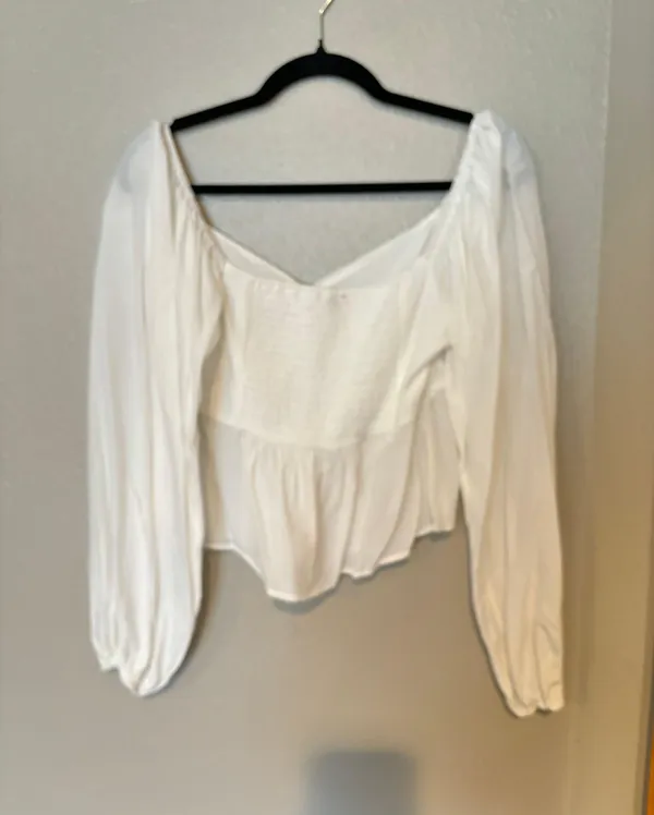 Women’s White Blouse - Image 2