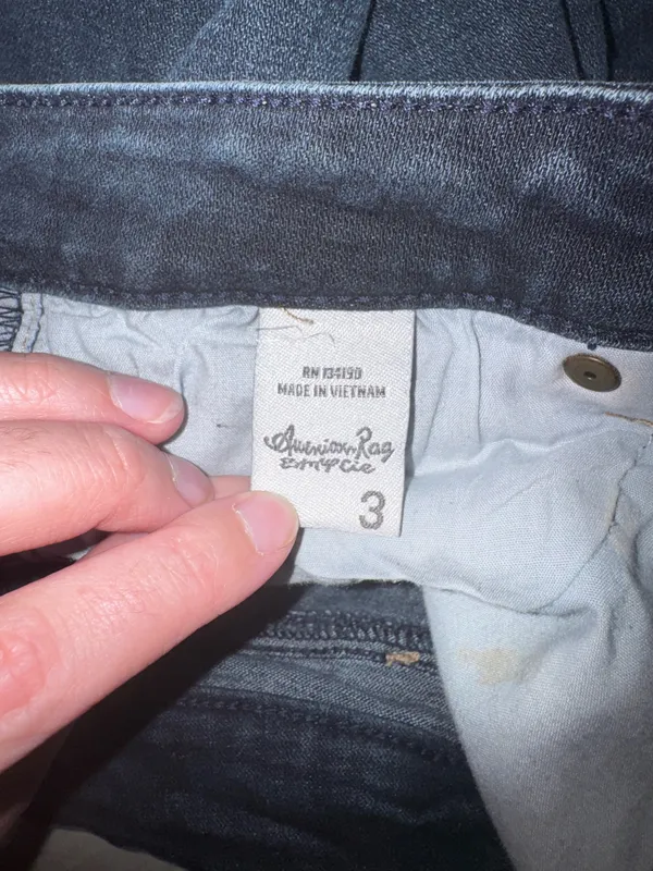American Rag Low Rise Bootcut Jean 3 Dark Wash - Image 5