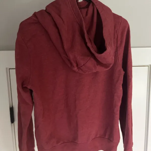 Nike Red Fitted Hoodie Sweatshirt - Image 2