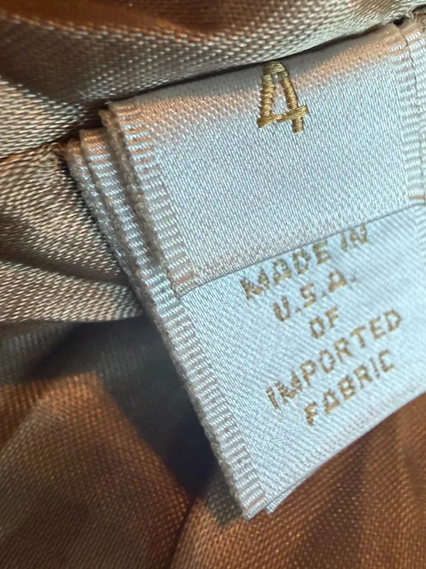 Fleurette Camel Coat Jacket Button - Image 14