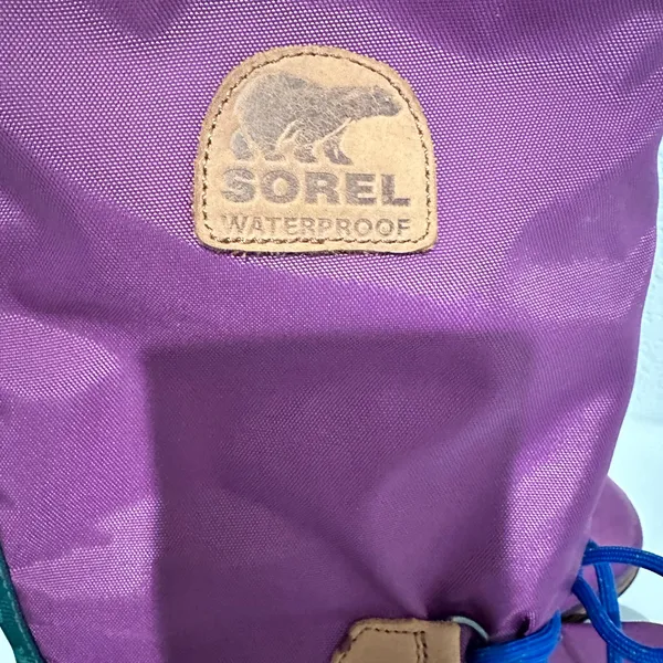 Sorel Damen Retro ‘88 Purple Waterproof Tall Rain Boot Size 5.5 Style NL1708-505 - Image 9