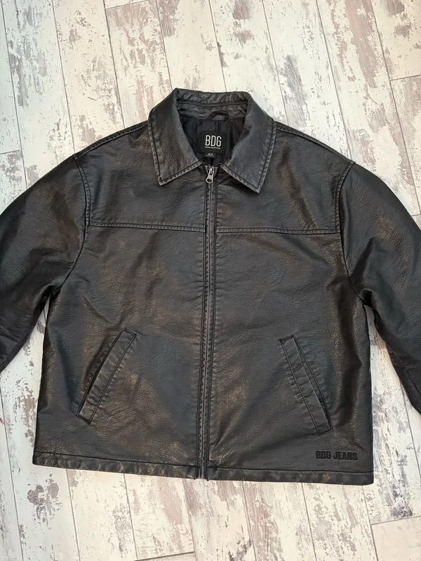 BDG Leather Jacket Urban Outfitters - Image 4