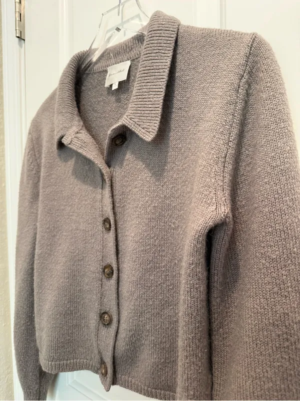 LINE & DOT Ellie Cardigan Button‎ Front Collared - Image 9