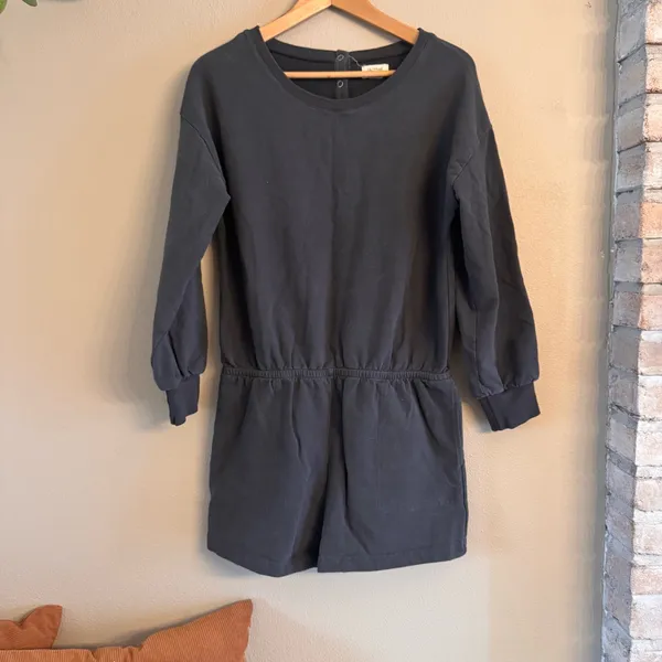 UpWest Charcoal Romper‎ Black Size M - Image 2