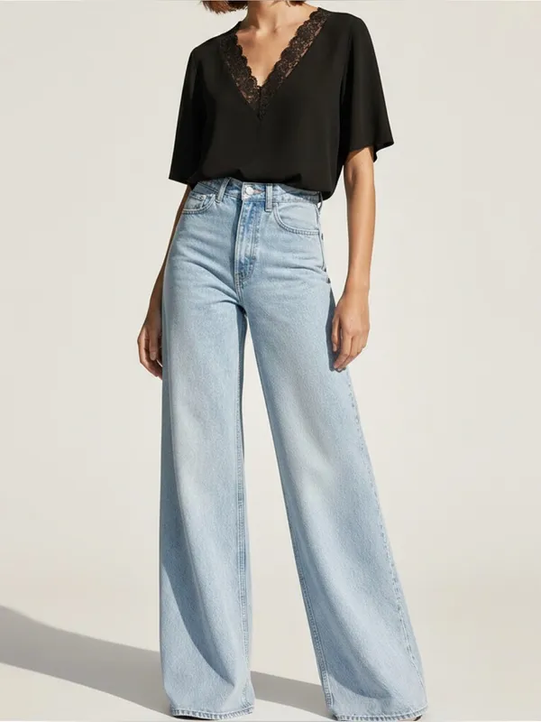 SÉZANE Sylla Blouse, Black, FR34/US2 - Image 2