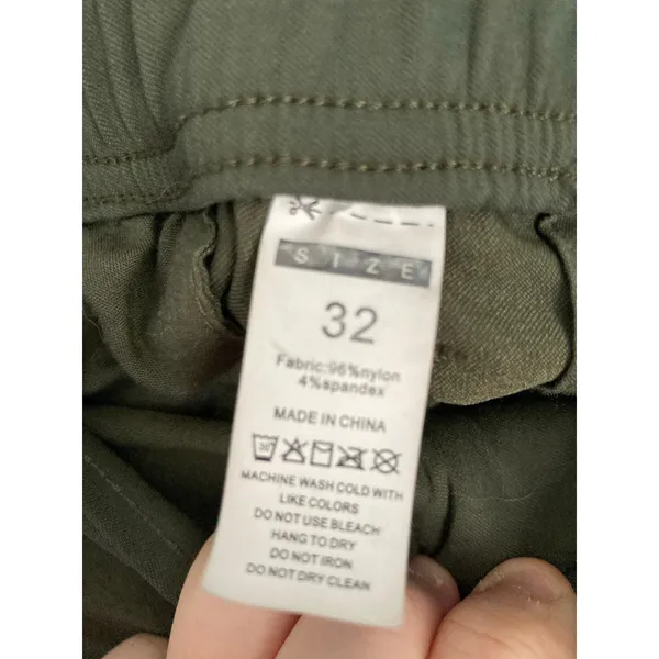 Green Cargo Pants Size 32 - Image 4