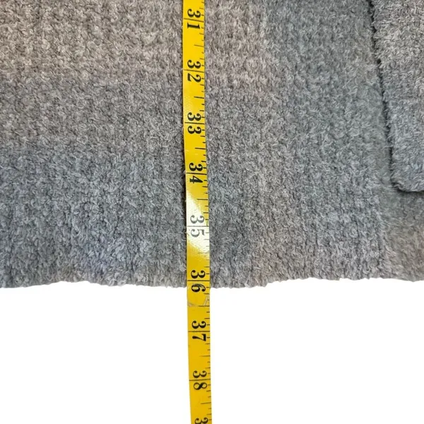 Barefoot Dreams Cozy Chic‎ Cali Cardi Longline Knit Cardigan Lounge Small Gray - Image 10