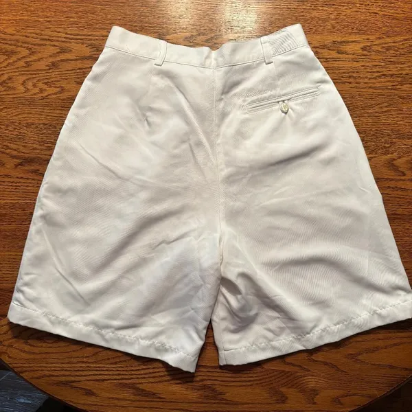 Vintage‎ Guess Golf White Lined Shorts Women's Size 10 Made in USA - Image 2