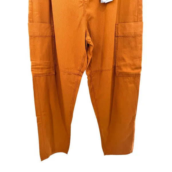 AG Adriano Goldschmied Renn Utility‎ High Rise Barrel Cargo Pants Clay 28 NWT - Image 5