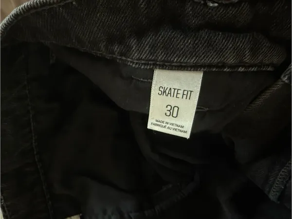 Urban Outfitters Black Washed Cargo Jeans - Image 3