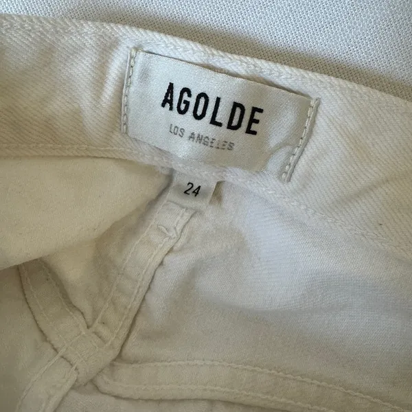AGOLDE White Jeans - Image 9