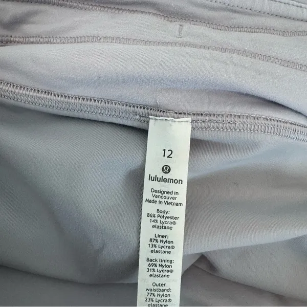Lululemon Play Off The Pleats Skirt *13" Daydream size 12 - Image 8
