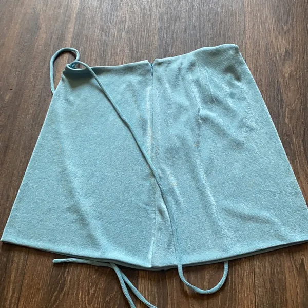 White Fox Blue Skirt - Image 8