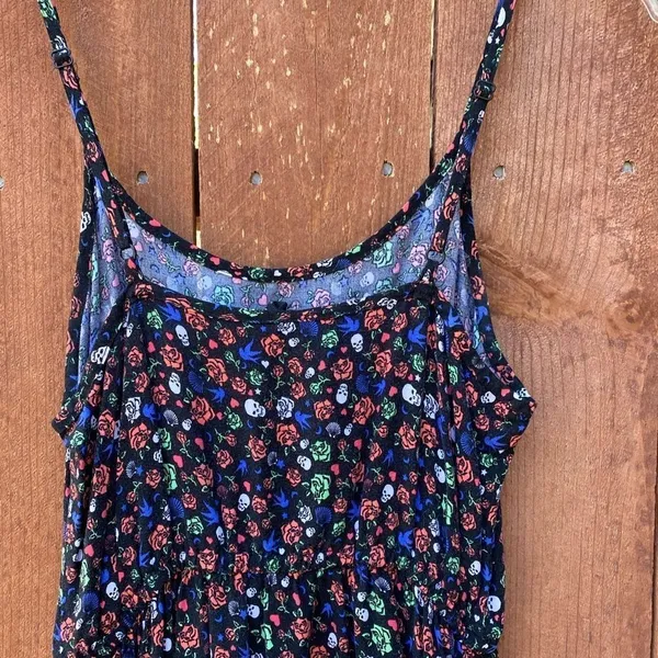 Divided H&M Floral Skulls Dress‎ - Image 9