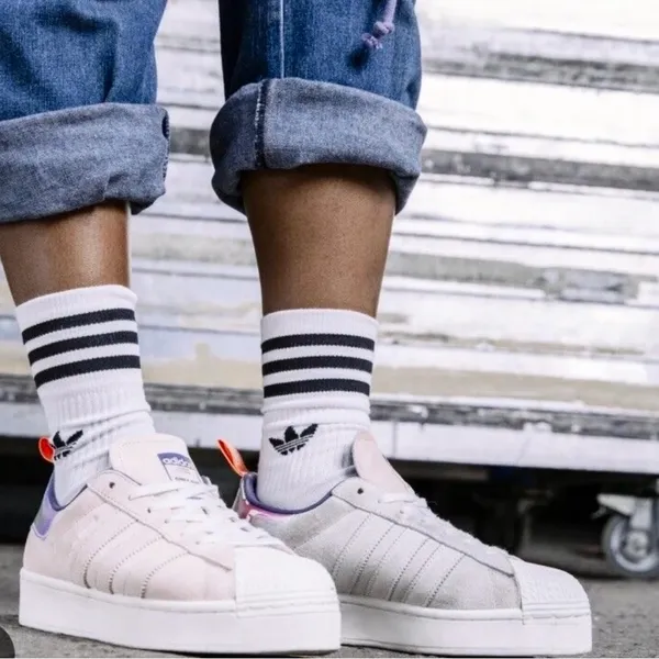 Adidas x Girls Are Awesome Superstar Plateau Women's size 8.5 FW8084 2020💛 - Image 14