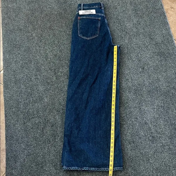 BDG Blue Denim Jeans A-Wide Leg SIZE 28 ( NWT) - Image 8