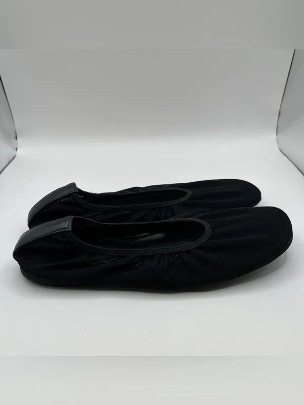 Reformation Marcadet knit ballet flat breathable black mesh upper minimalist 5.5 - Image 5