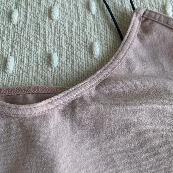 Free People Light‎ Pink Cropped Tank Top XL - Image 2